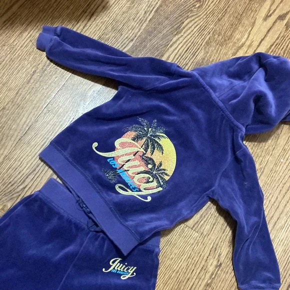 Juicy Couture purple tracksuit - Picture 4 of 4